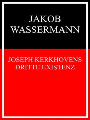 cover image of Joseph Kerkhovens dritte Existenz